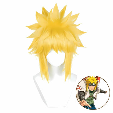 SAKUMETA Namikaze Minato Cosplay Wig