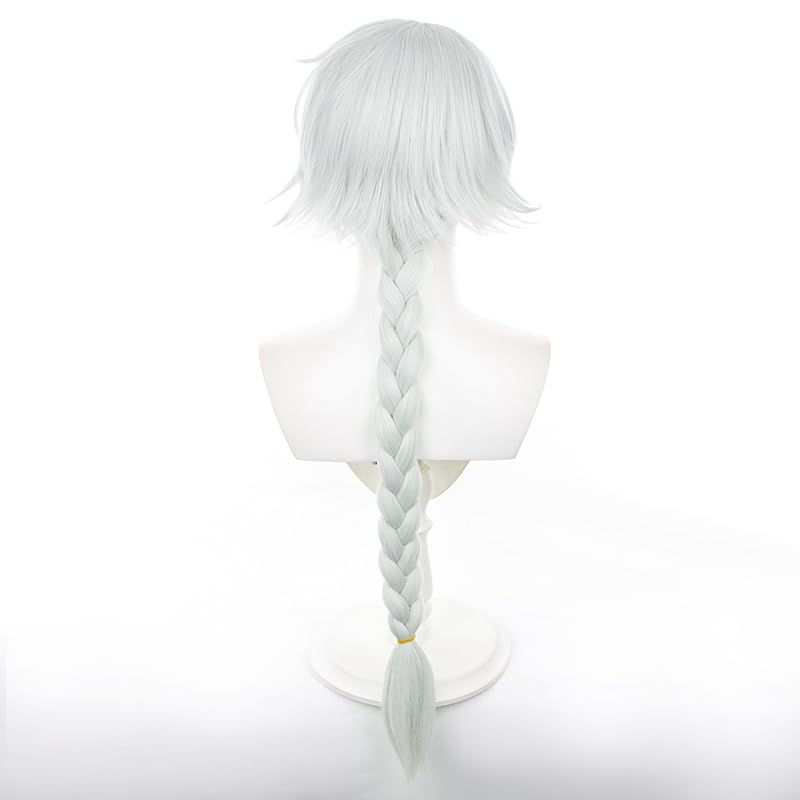SAKUMETA NIKOLAI GOGOL SLIVER Long Cosplay Wig with Bangs