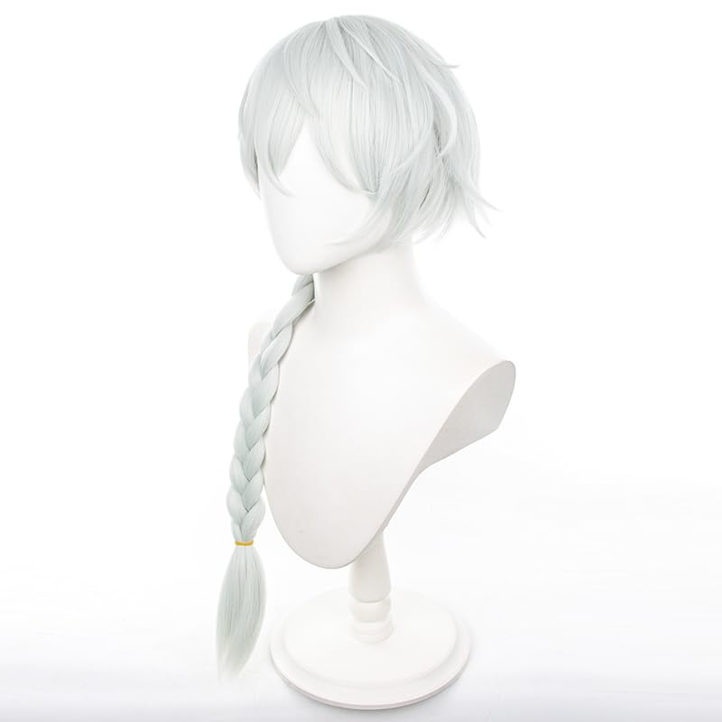 SAKUMETA NIKOLAI GOGOL SLIVER Long Cosplay Wig with Bangs