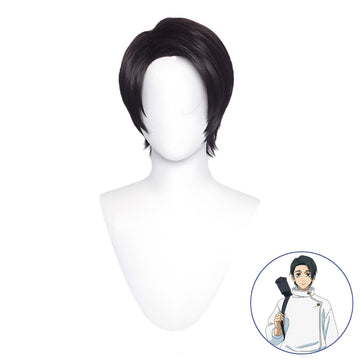 SAKUMETA OKKOTSU YUTA Black Cosplay Wig