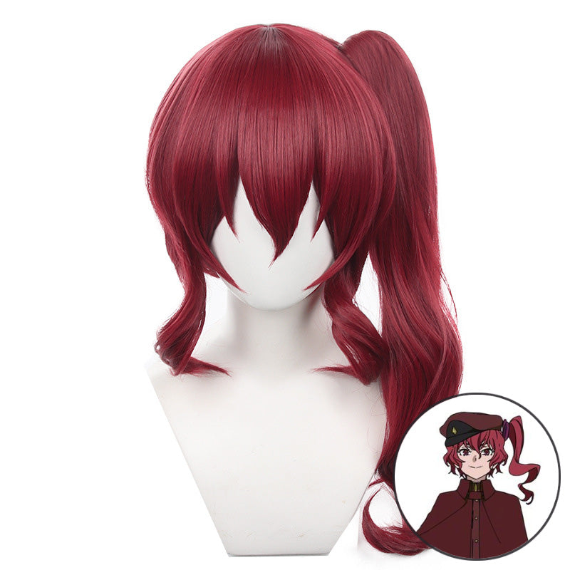 SAKUMETA OKURA TERUKO Brown Short Cosplay Wig