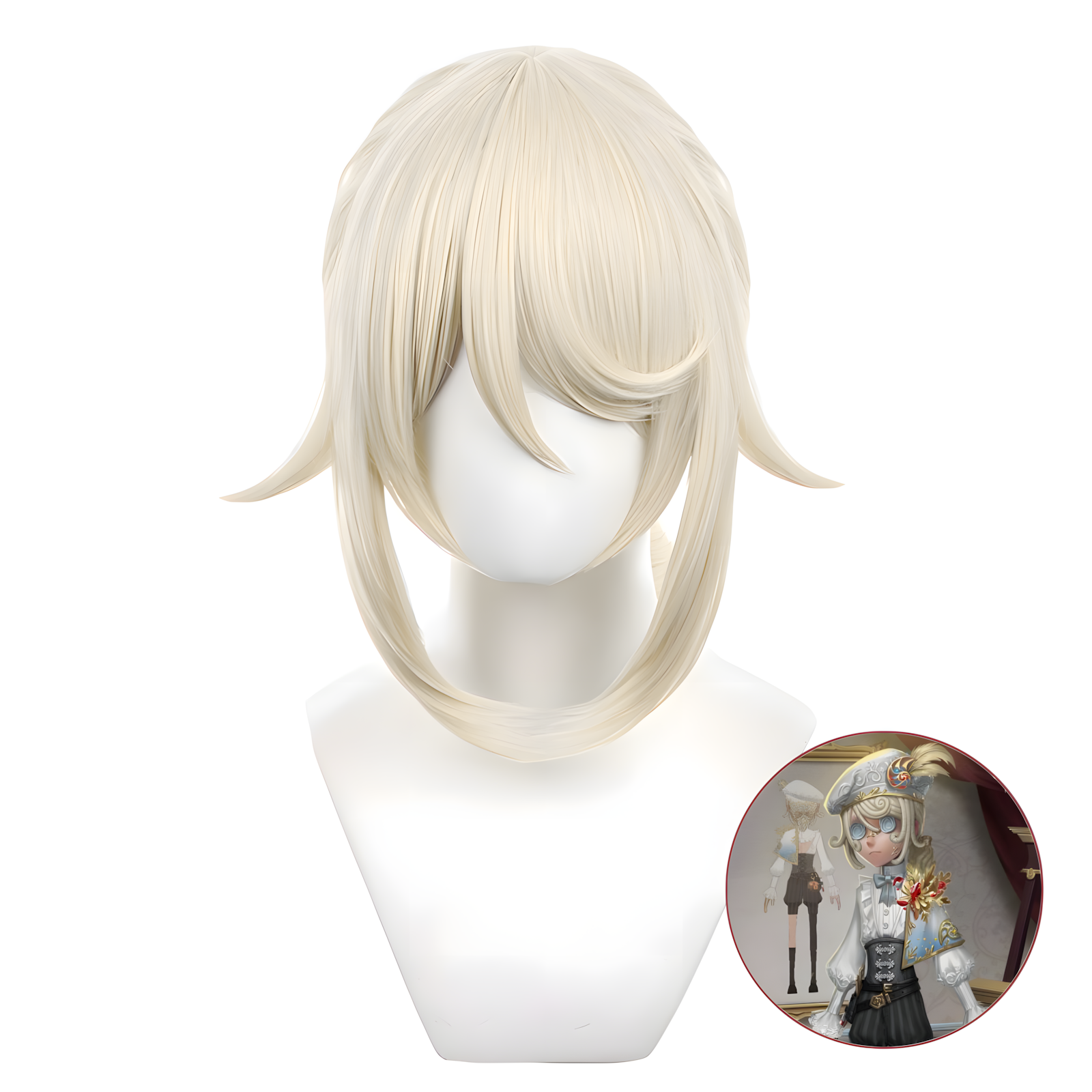 SAKUMETA PAINTER/EDGAR VALDEN/GOLDEN RATIO Gold Cosplay Wig