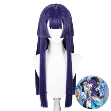 SAKUMETA PELAGEYA SERGEYEVNA Purple Long Cosplay Wig