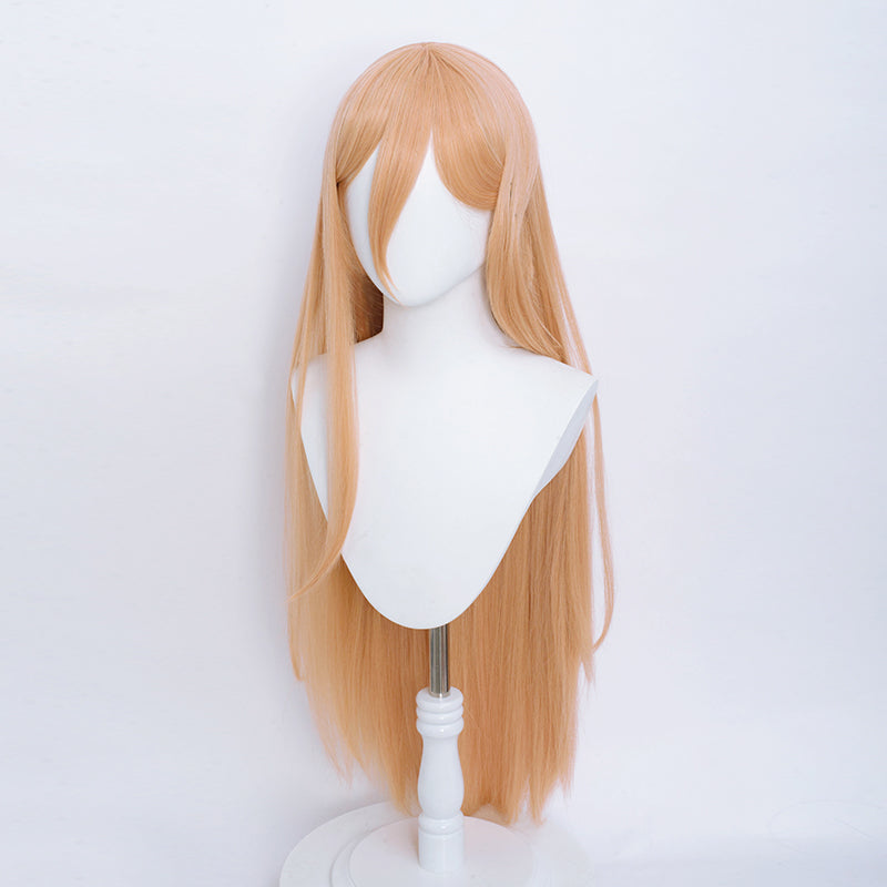 SAKUMETA POWER ORANGE PINK Cosplay Wigs