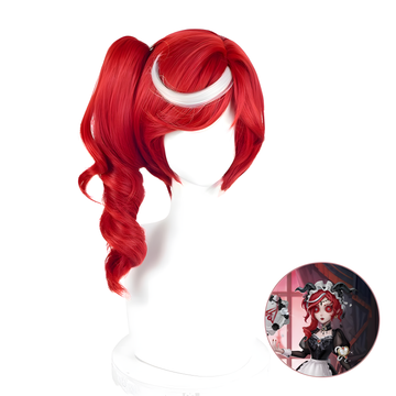 SAKUMETA PRIESTESS/FIONA GILMAN/CRIMSON red cosplay wig