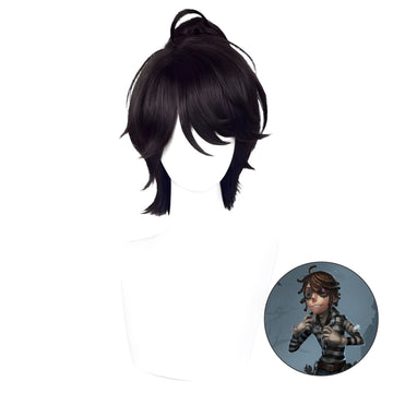 SAKUMETA PRISONER/LUCA BALSA Black Short Cosplay Wig