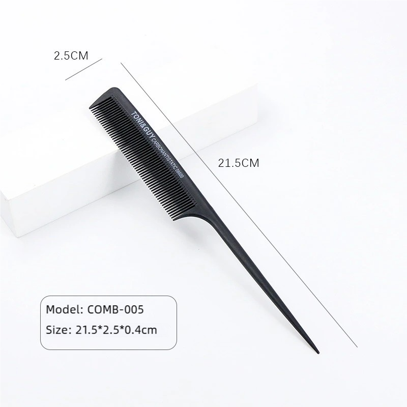 Professional Flat Teeth Carbon Fiber Styling Comb