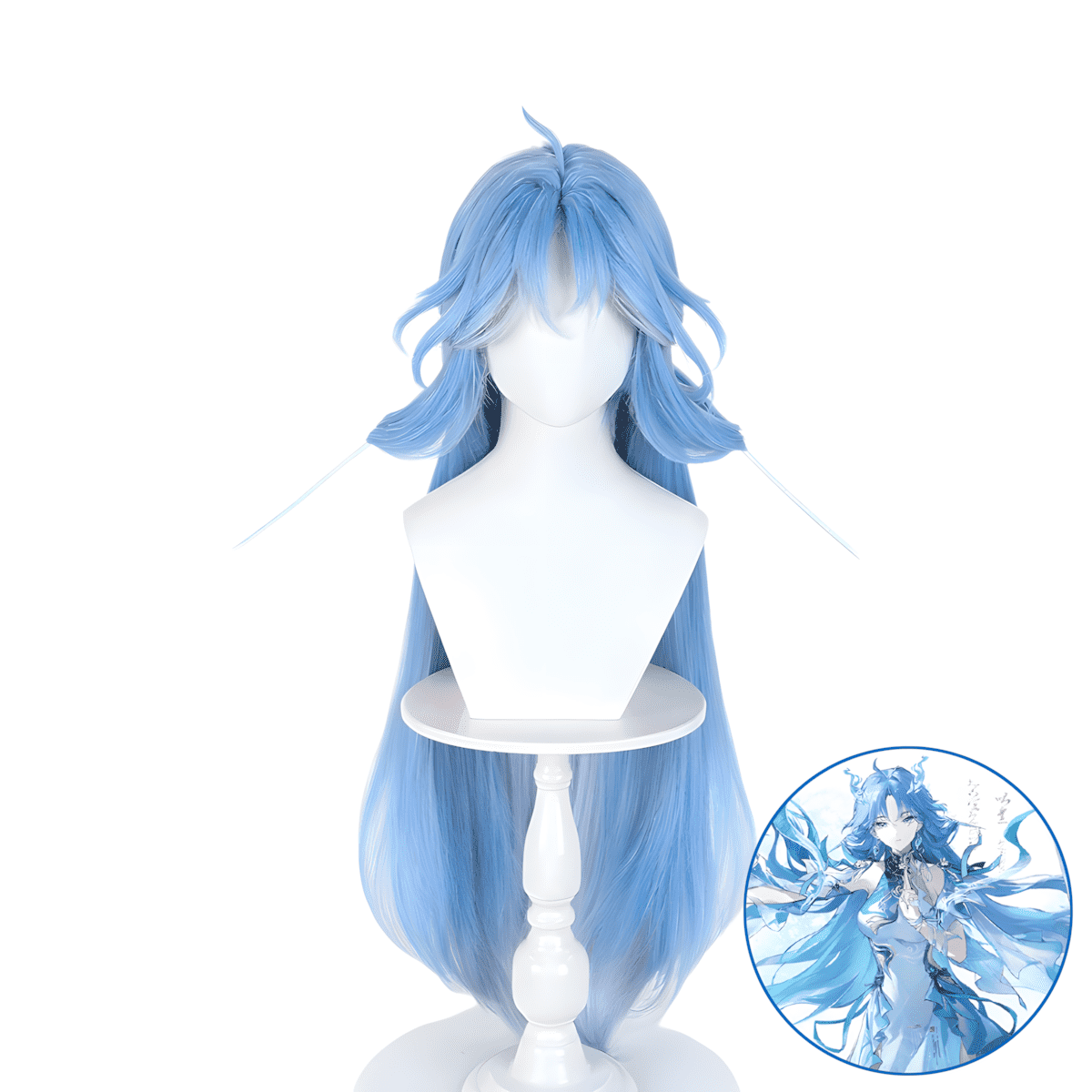 SAKUMETA Qingxiao Cosplay Wig
