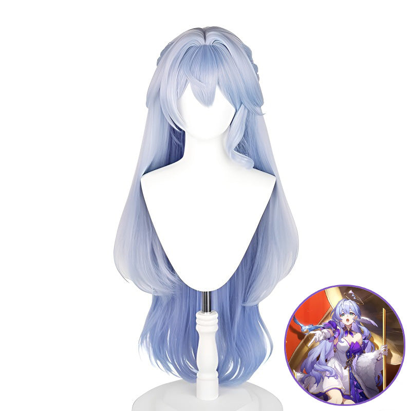 SAKUMETA ROBIN Light Blue Long Cosplay Wig