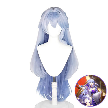 SAKUMETA ROBIN Light Blue Long Cosplay Wig