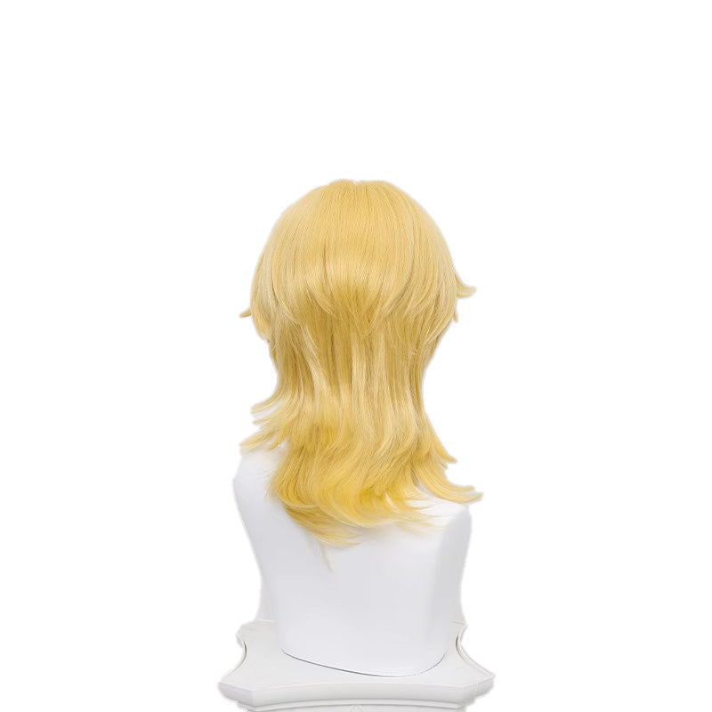 SAKUMETA RORSCHACH Gold Short Cosplay Wig