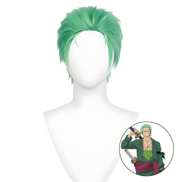SAKUMETA Roronoa Zoro Cosplay Wig