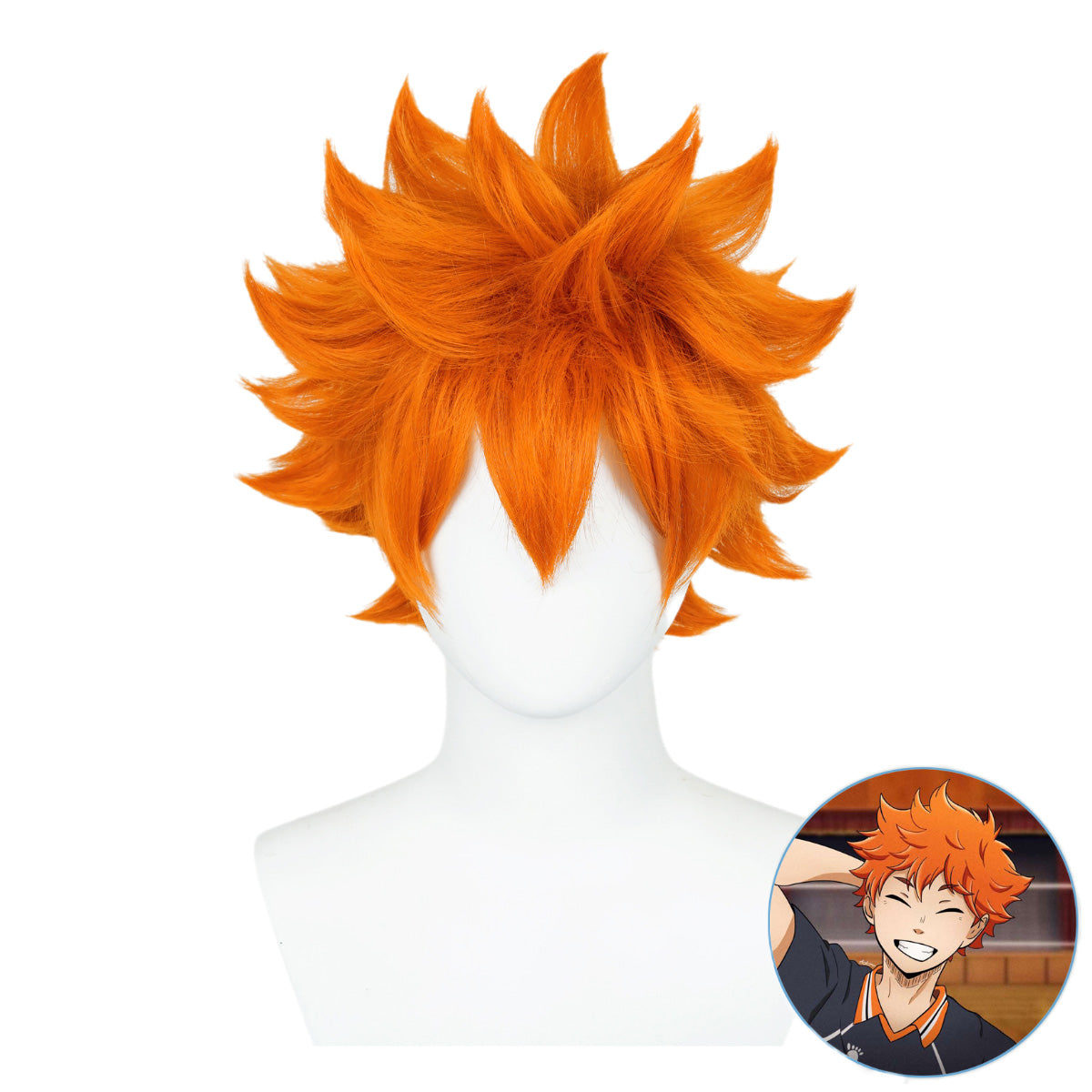 SAKUMETA SHOYO HINATA Orange Cosplay Wig