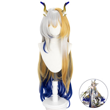 SAKUMETA SHU Tri-Color Long Cosplay Wig