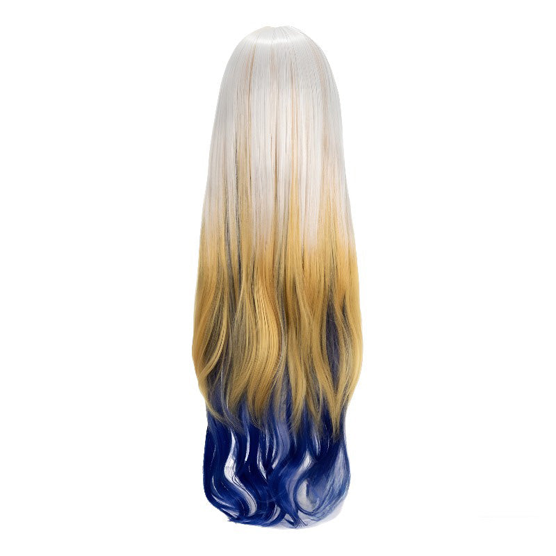 SAKUMETA SHU Tri-Color Long Cosplay Wig