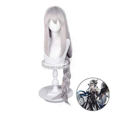 SAKUMETA SPECTER THE UNCHAINED Silver-Gray Long Cosplay Wig