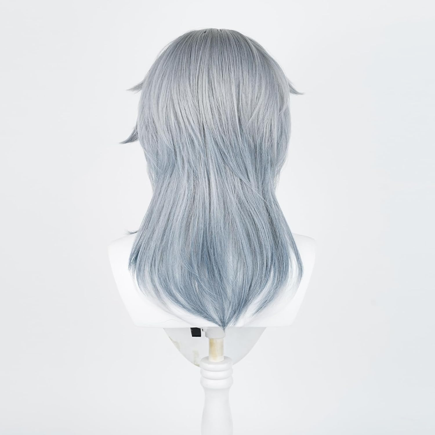 SAKUMETA SUNDAY Gray Blue Cosplay Wig