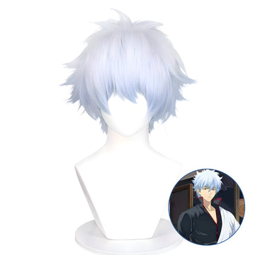 SAKUMETA Sakata Gintoki Cosplay Wig