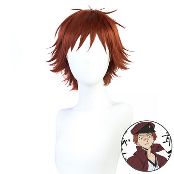 SAKUMETA TACHIHARA MICHIZŌ Brown Short Cosplay Wig