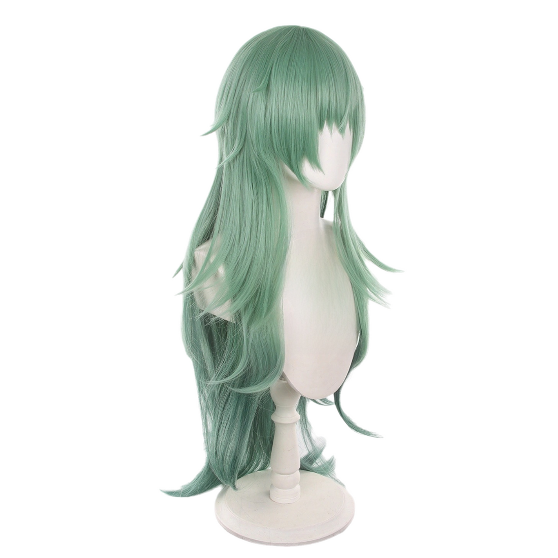 SAKUMETA TAKATSUKI SEN Custom Green Long Cosplay Wig