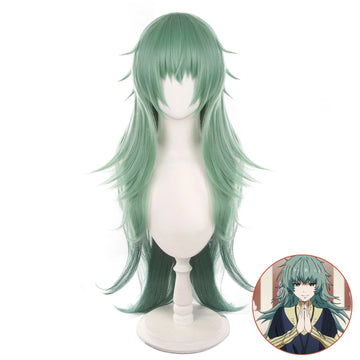 SAKUMETA TAKATSUKI SEN Custom Green Long Cosplay Wig