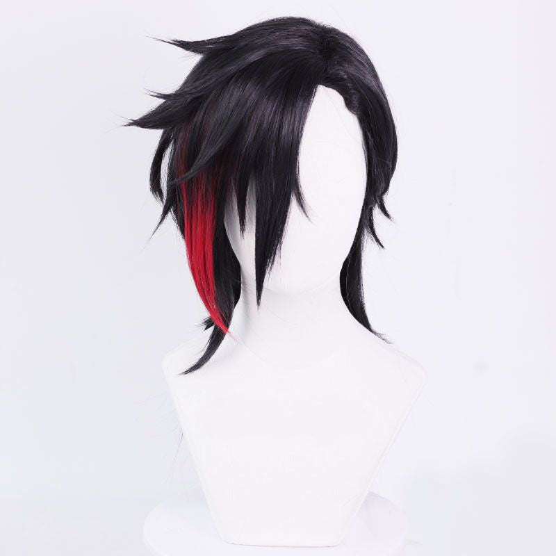 SAKUMETA CAITLYN Navy Blue Long Cosplay Wig