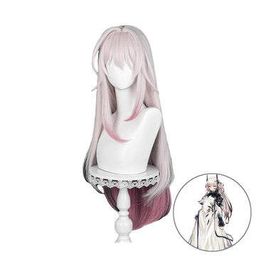 SAKUMETA THERESA Tri-Color Gradient Long Cosplay Wig