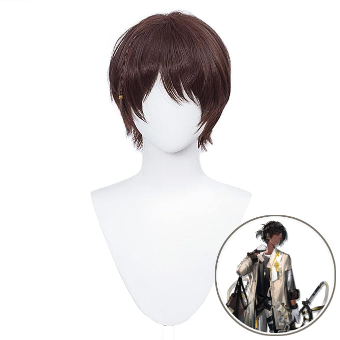 SAKUMETA THORNS Brown Short Cosplay Wig