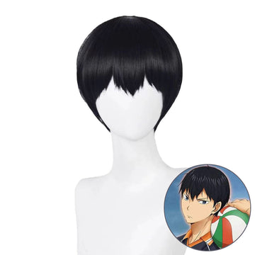 SAKUMETA TOBIO KAGEYAMA Black Cosplay Wig with Short Hair