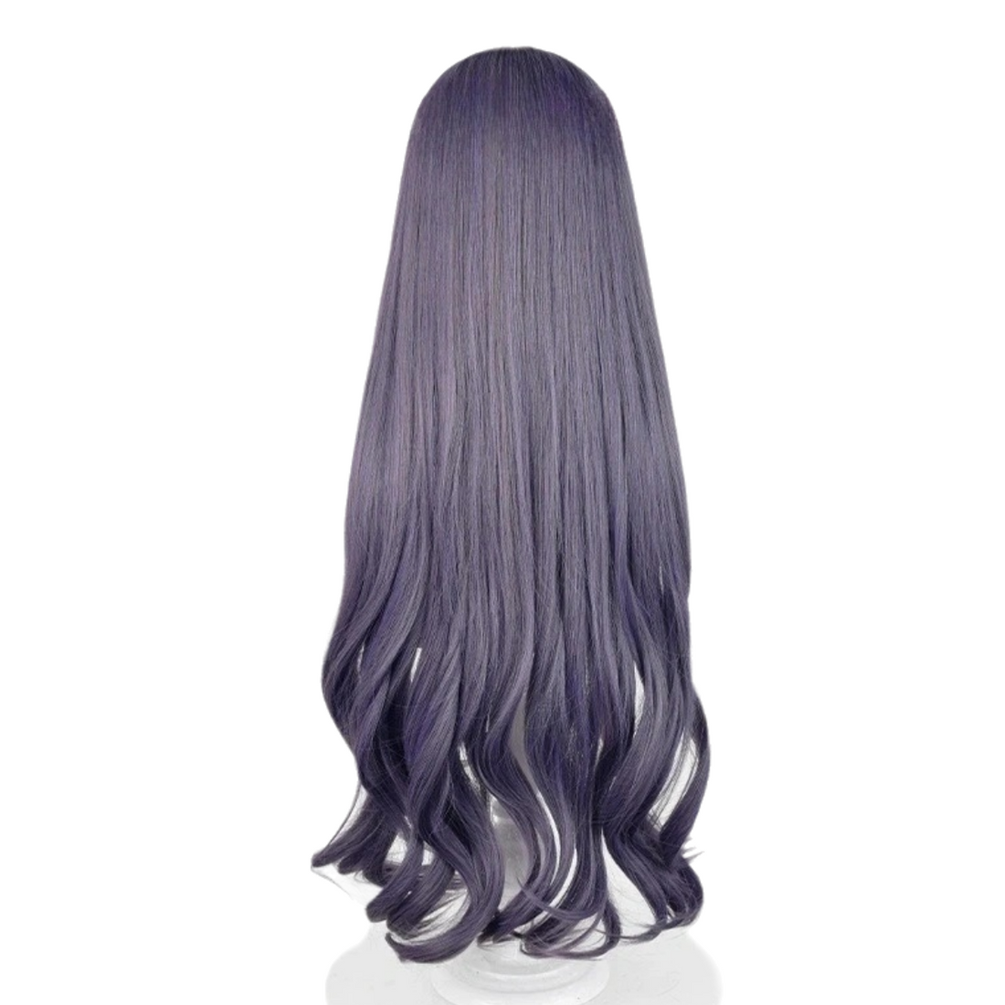 SAKUMETA TOMOYO DAIDOUJI Dark-purple Long Cosplay Wig