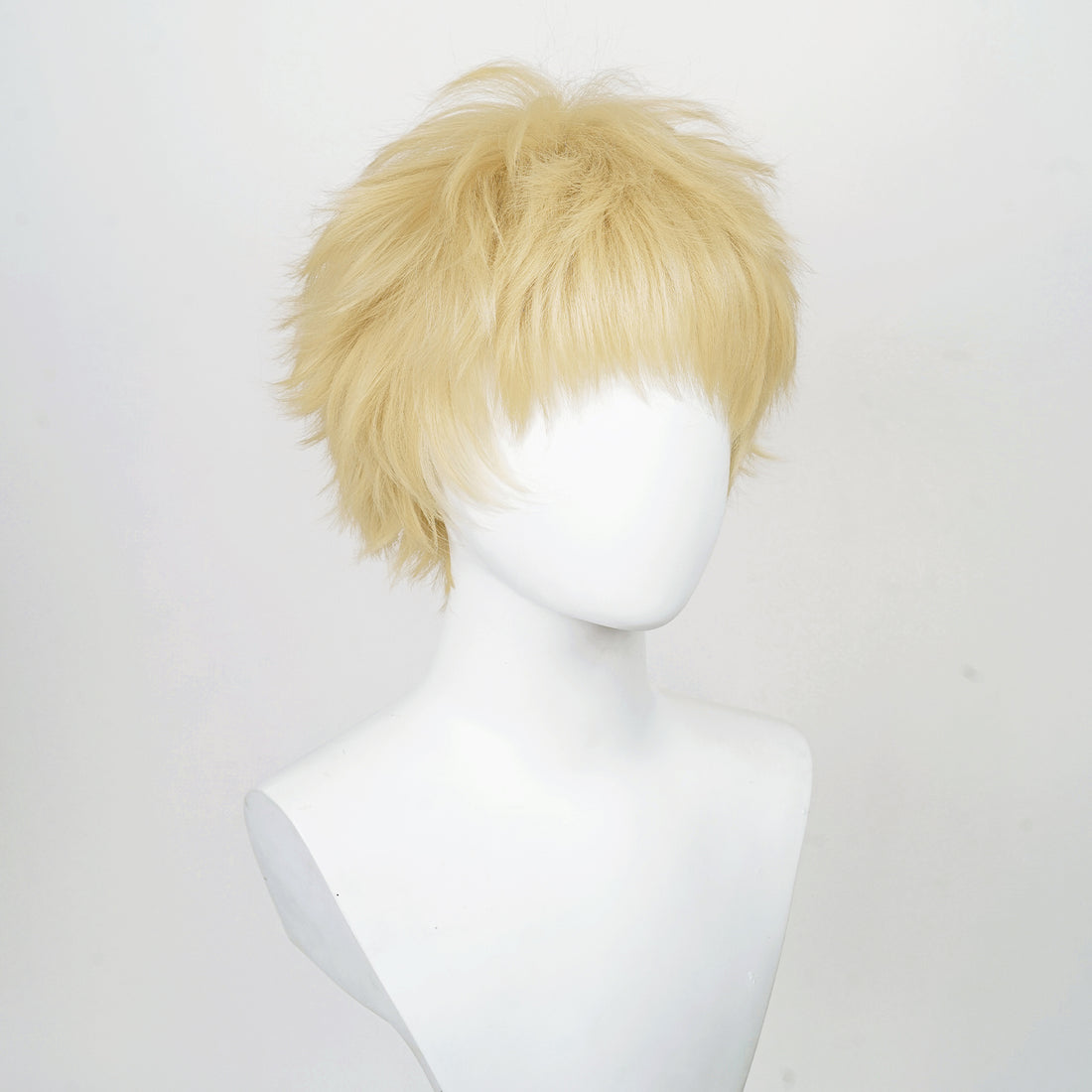 SAKUMETA TSUKISHIMA AKITERU Gold Cosplay Wig