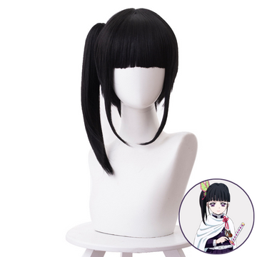 SAKUMETA TSUYURI KANAO Purple Cosplay Wig with Ponytail