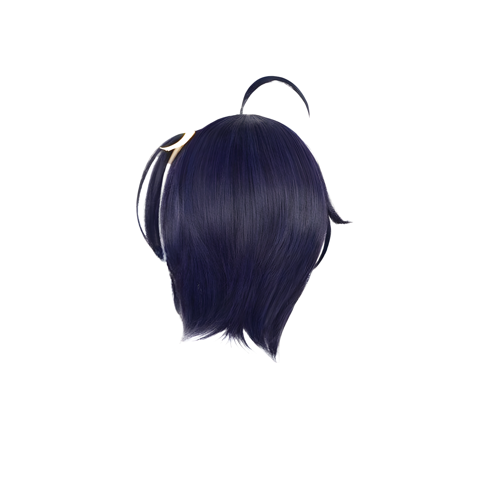 SAKUMETA Takanashi Rikka Dark Blue-Black Short Cosplay Wig