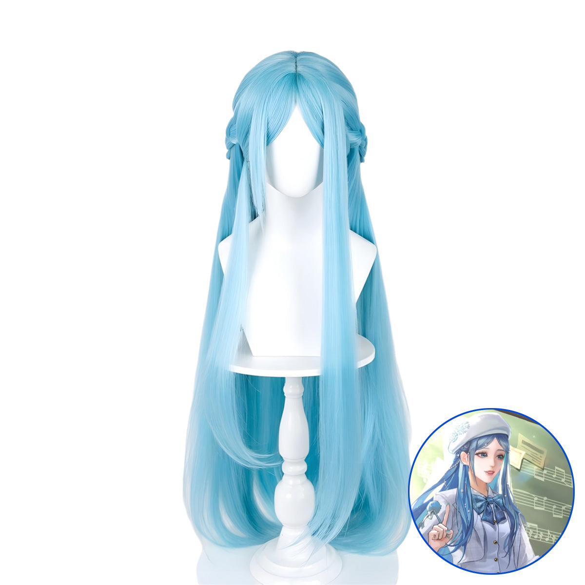 SAKUMETA Wang Zhao Jun Cosplay Wig