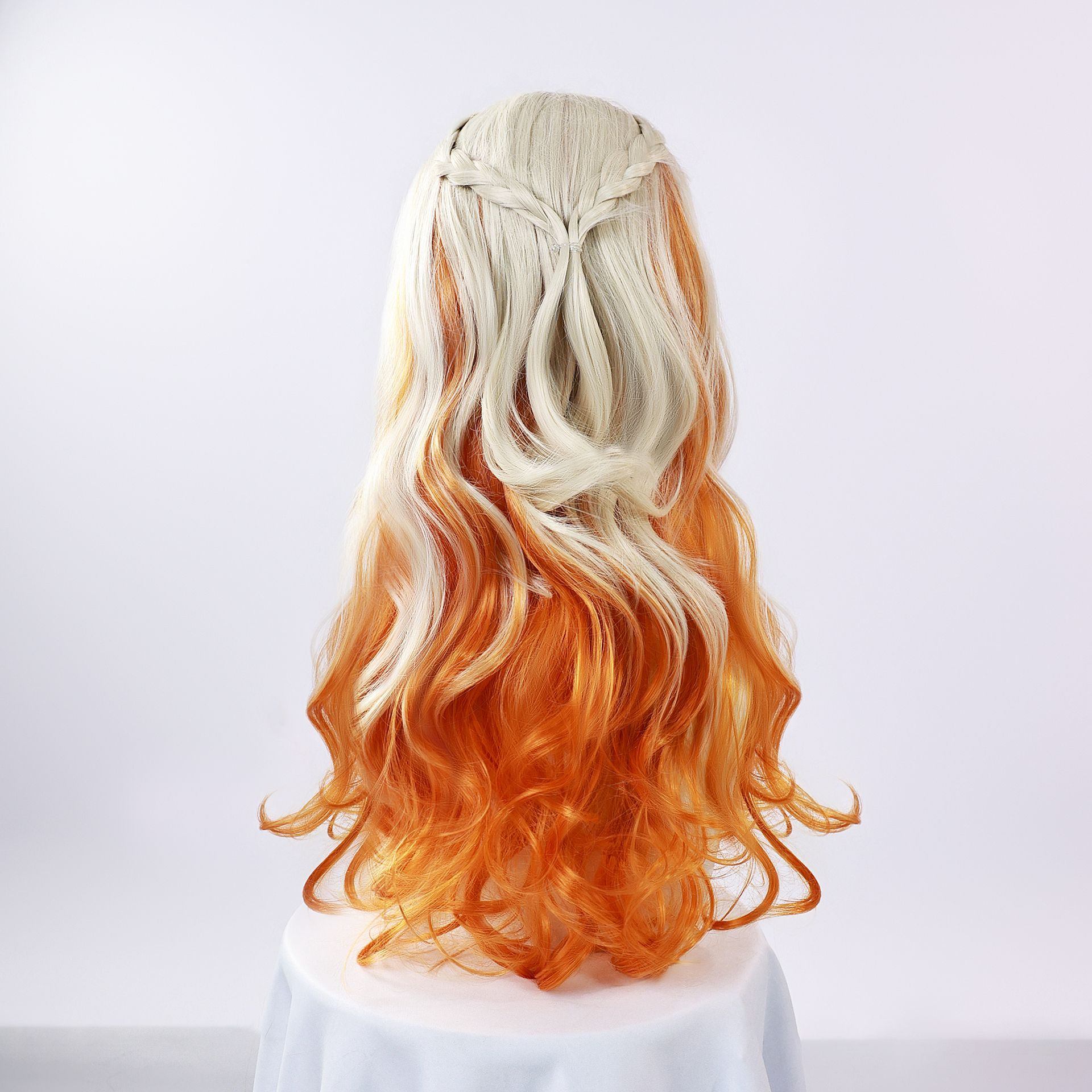 SAKUMETA XILONEN Gold Cosplay Wig with Braids