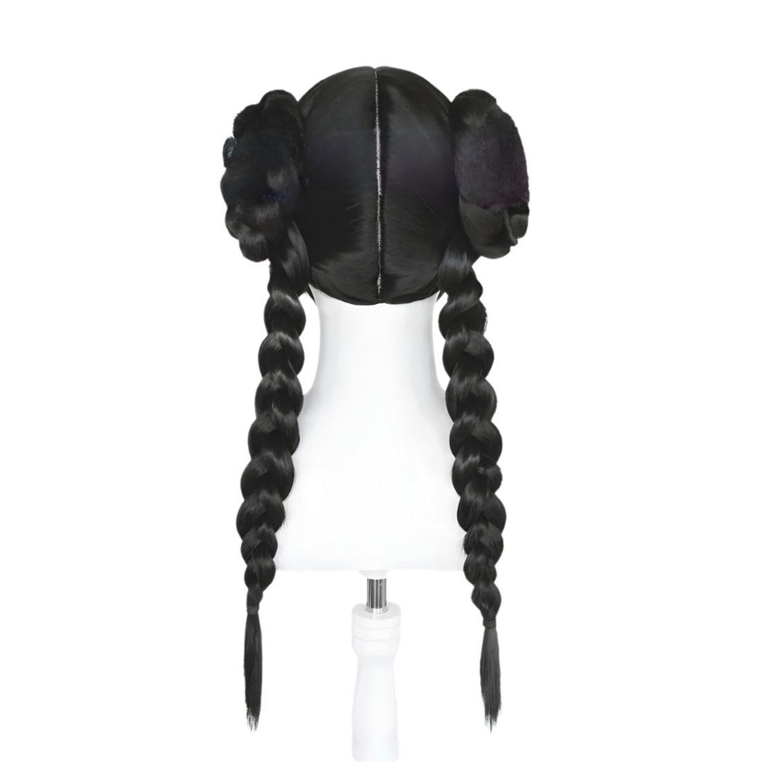 SAKUMETA XI SHI/SHIMMERING CLOUDS Black Cosplay Wig