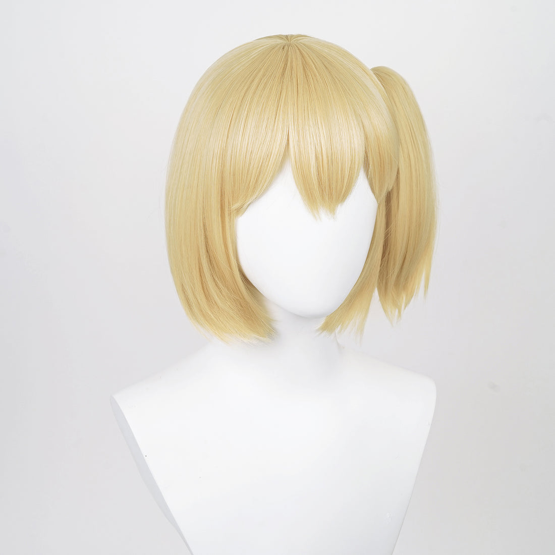 SAKUMETA YACHI HITOKA Gold Cosplay Wig With Ponytail