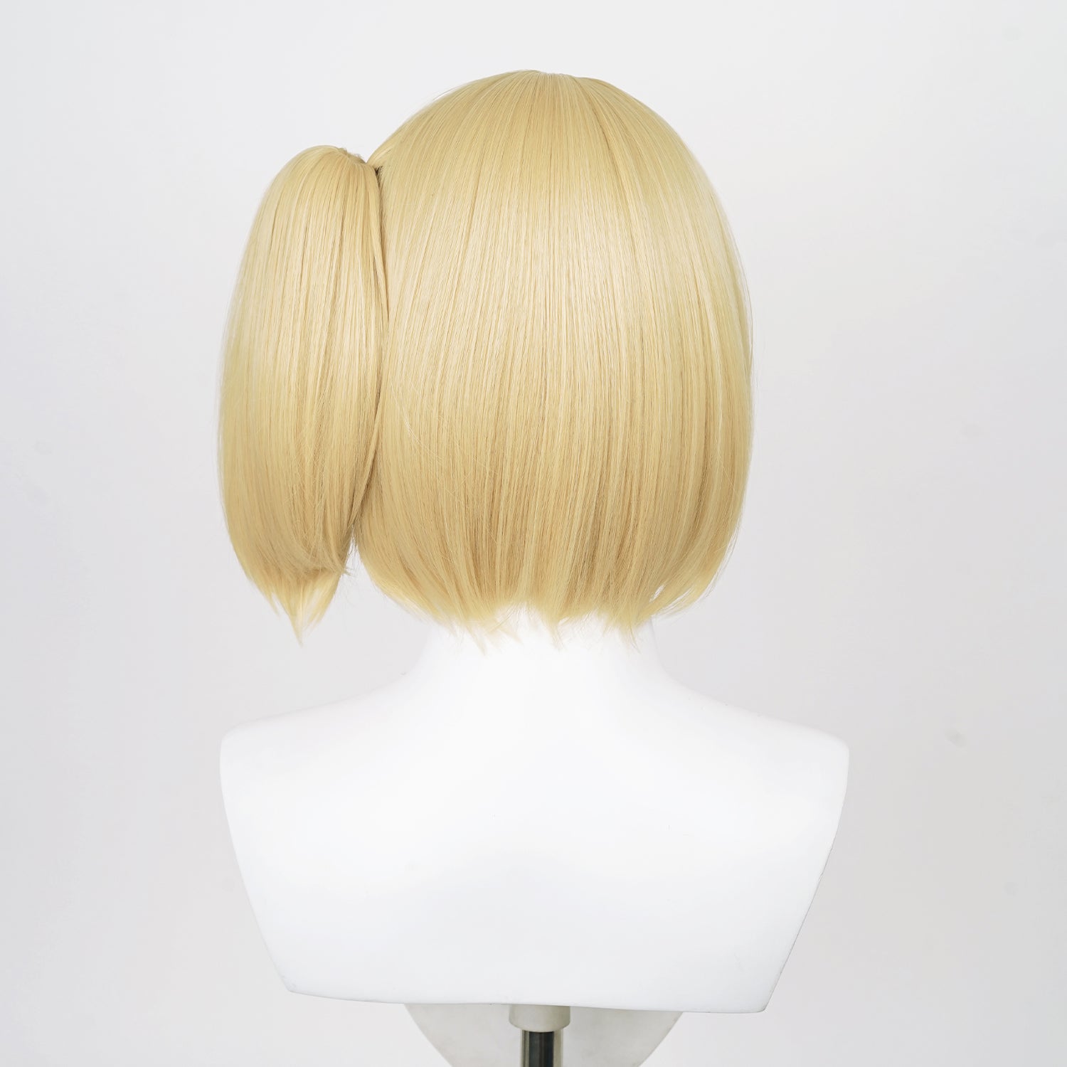 SAKUMETA YACHI HITOKA Gold Cosplay Wig With Ponytail