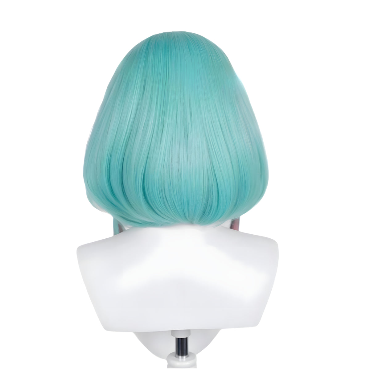 SAKUMETA YAO/TIME TRAVELER lake green and red mixed cosplay wig