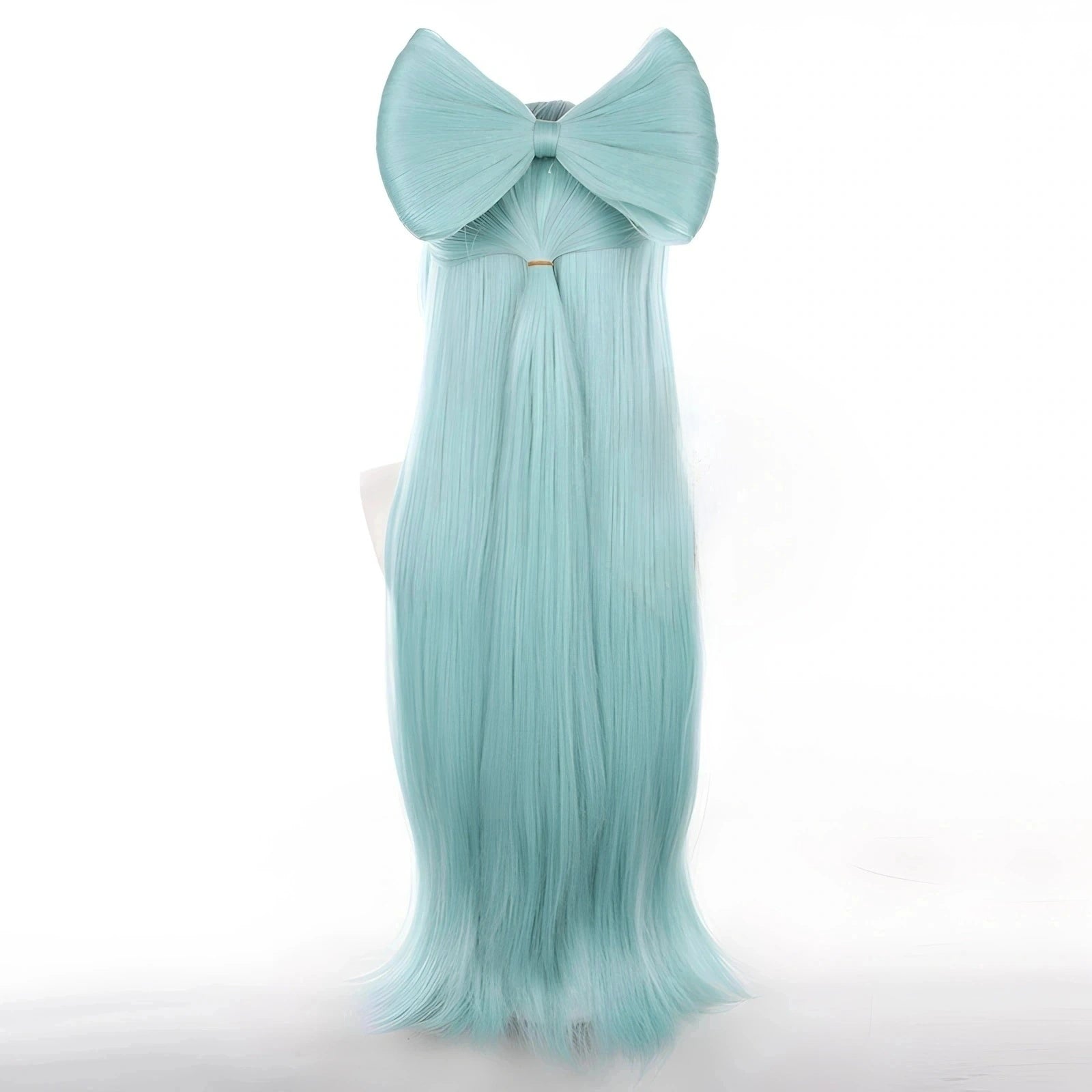 SAKUMETA YUMEMIZUKI MIZUKI Light Green Long Cosplay Wig