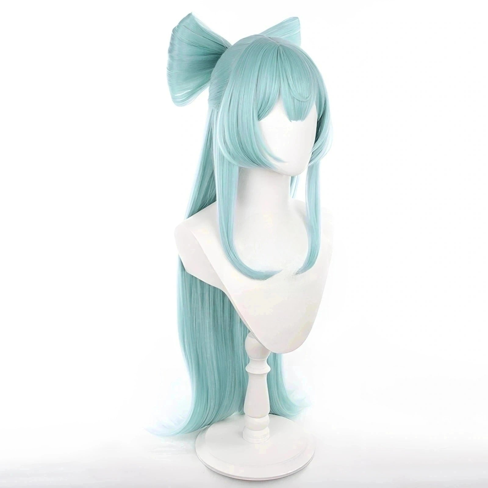 SAKUMETA YUMEMIZUKI MIZUKI Light Green Long Cosplay Wig