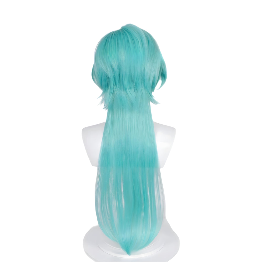 SAKUMETA YUN ZHONGJUN/AUSPICIOUS WISH Teal Green Long Cosplay Wig