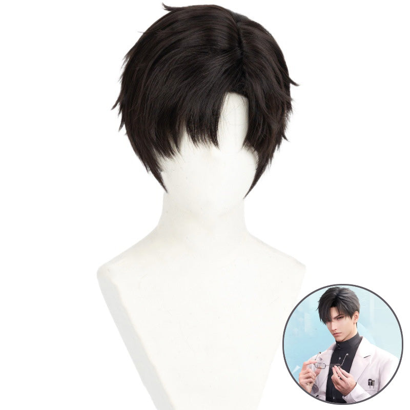 SAKUMETA ZAYNE Black Short Cosplay Wig