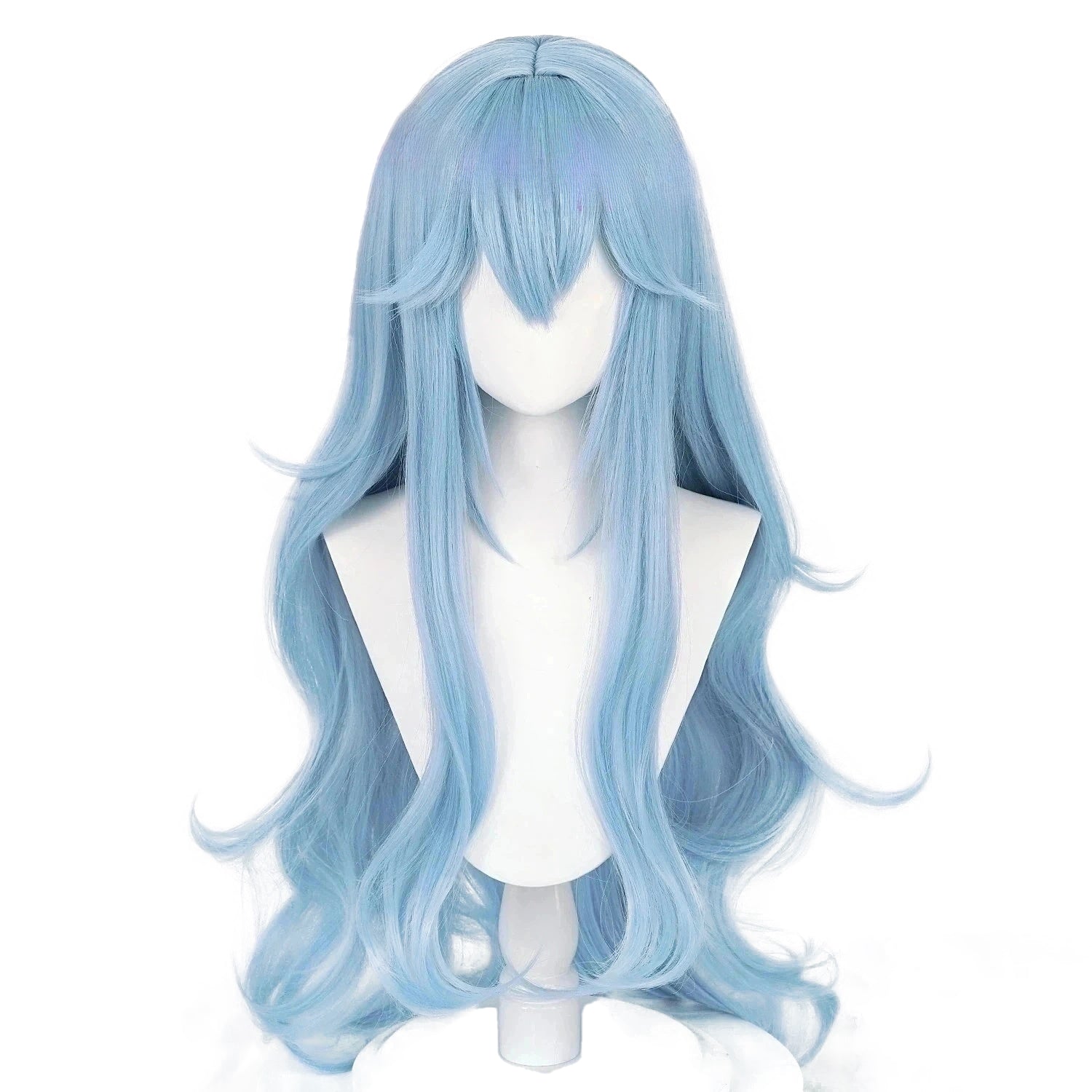 SAKUMETA Ayanami Rei Light Blue Short Cosplay Wig