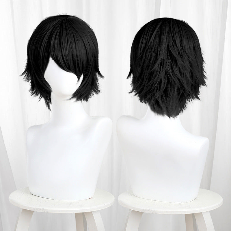 Non-styled Universal Short Wig with Flipped Ends Design for Wig Makers