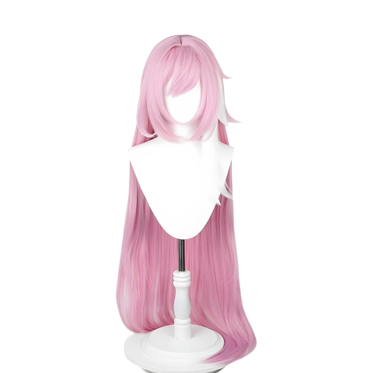 SAKUMETA ELYSIA Pink Long Cosplay Wig with Bangs