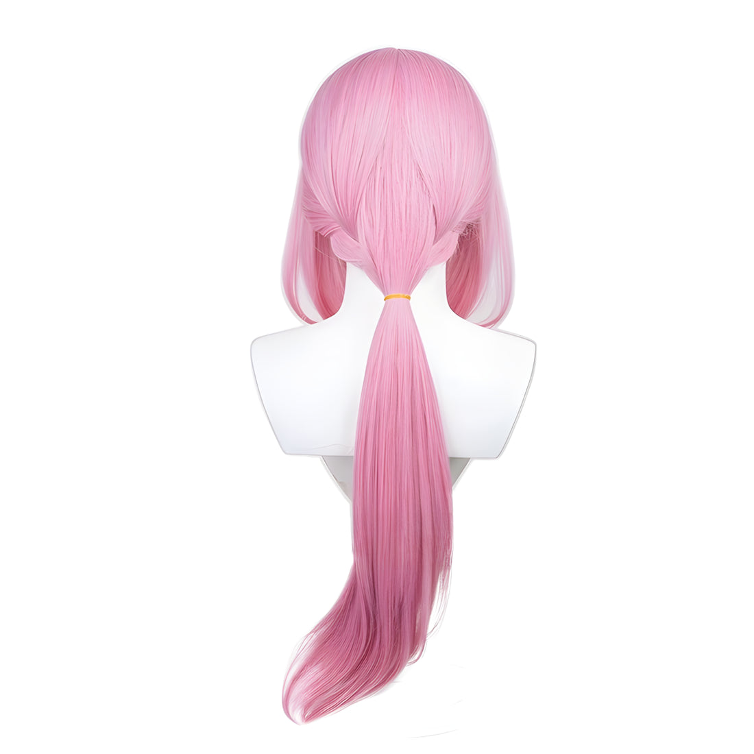 SAKUMETA ELYSIA Pink Long Cosplay Wig with Bangs