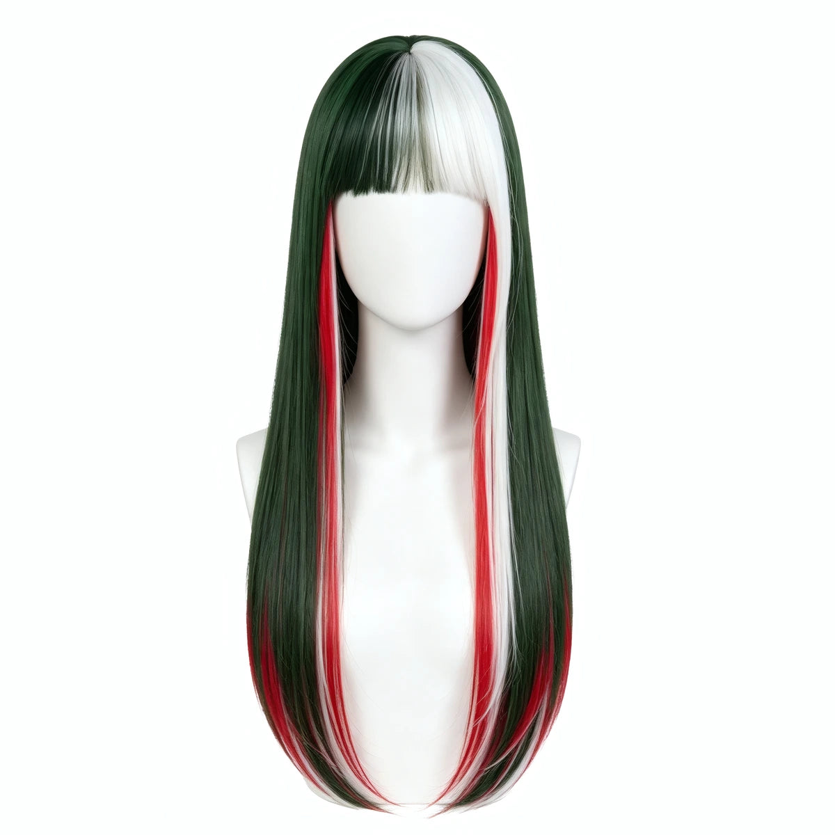 SAKUMETA Flag-Inspired Colorful Wig