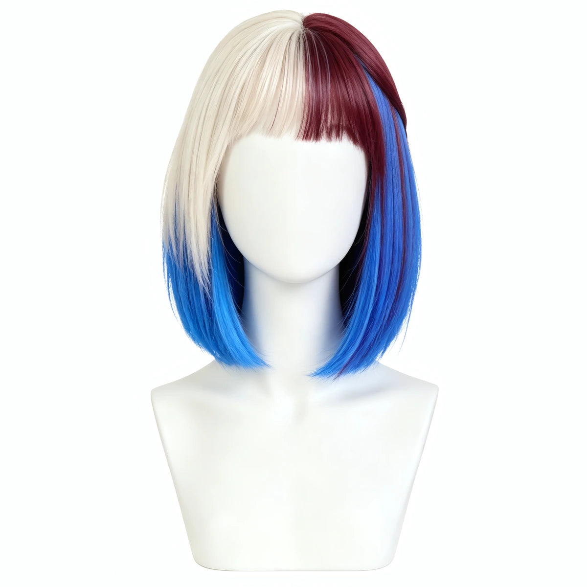 SAKUMETA Flag-Inspired Colorful Wig