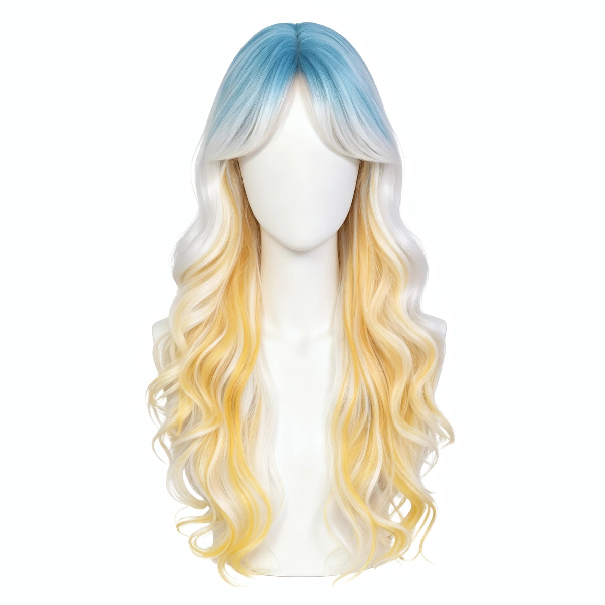SAKUMETA Flag-Inspired Colorful Wig